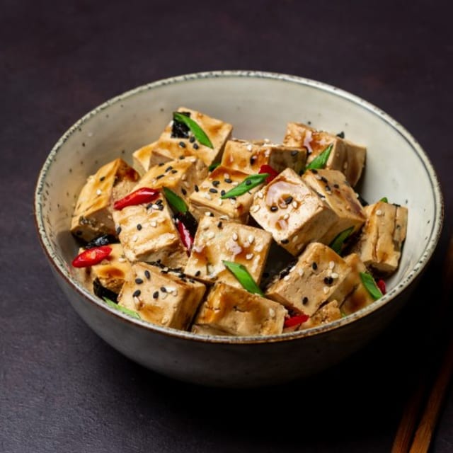Tofu Basil.