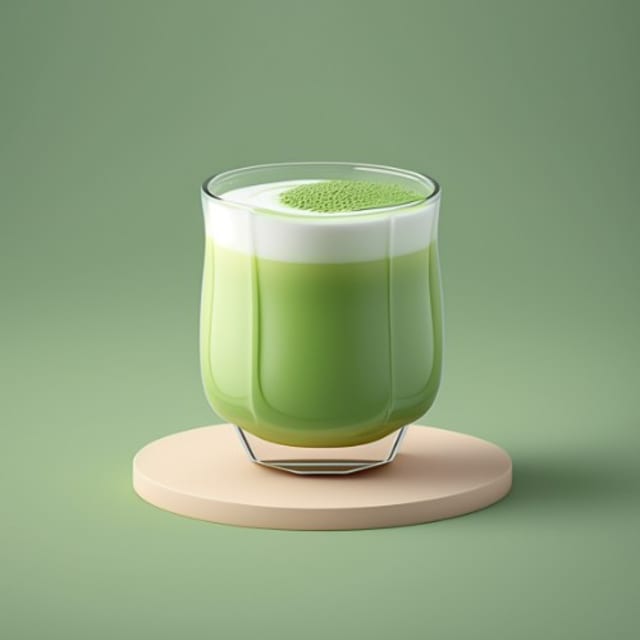 Macha Green Tea.