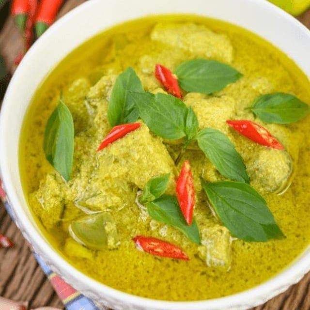 Anti-Freeze Green Curry.