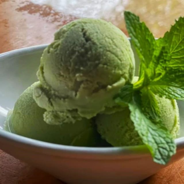 Matcha Green Tea Ice Cream.